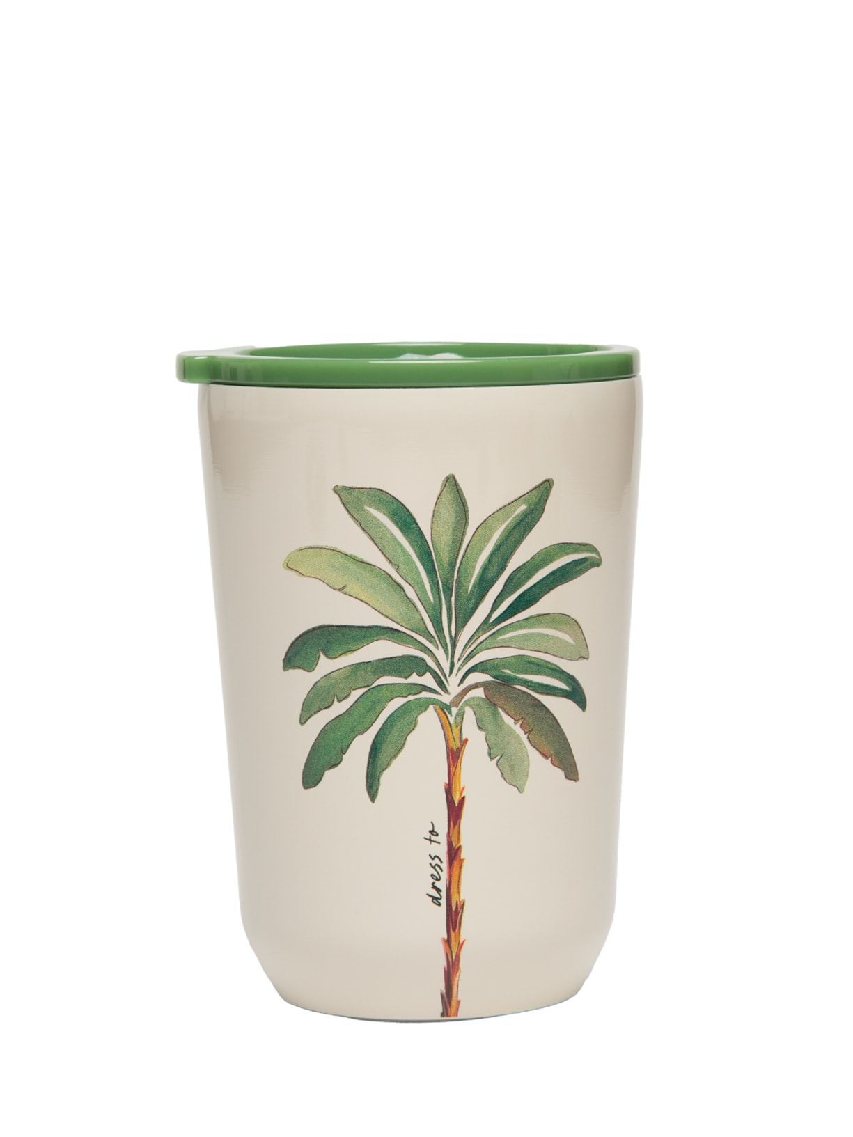 Copo Térmico 380ml Estampa Tropicana - Branco