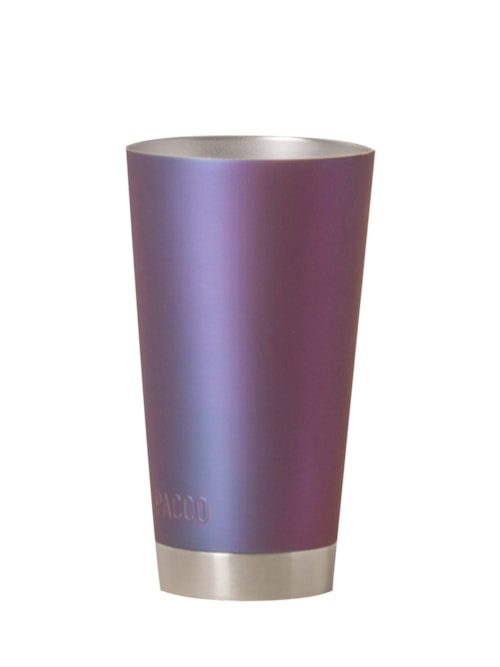 Copo Térmico Em Inox Beercup Com Abridor - Roxo