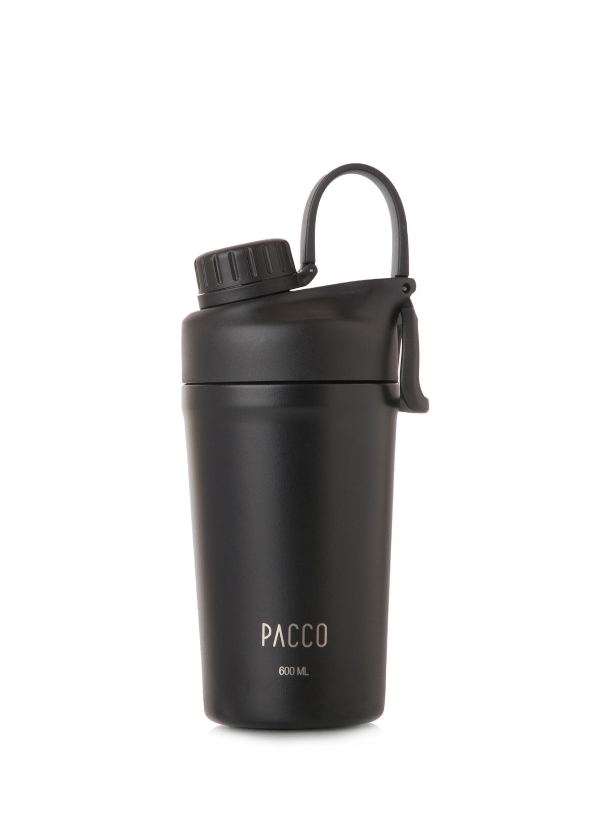 Copo Térmico Shaker 600ML - Preto