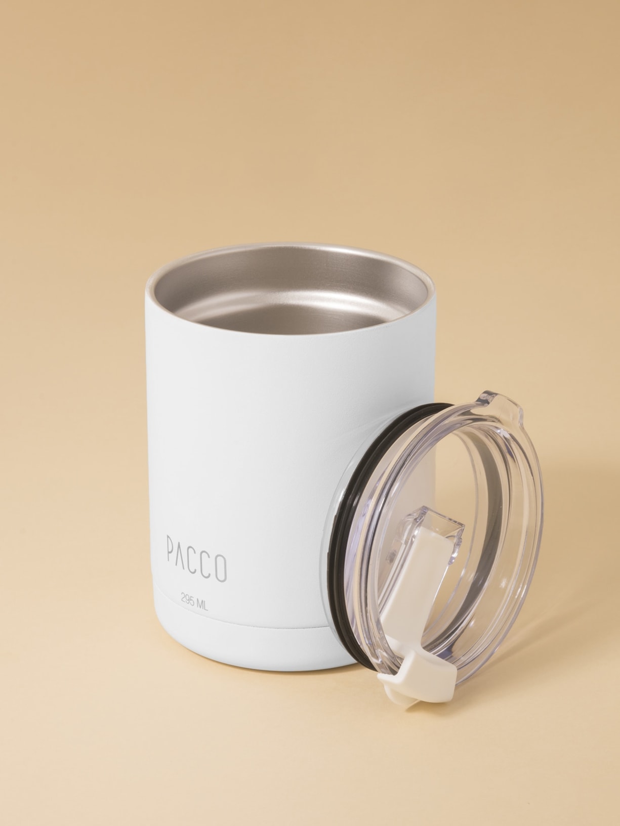 Copo Térmicos Happycup 295ml Branco Pacco