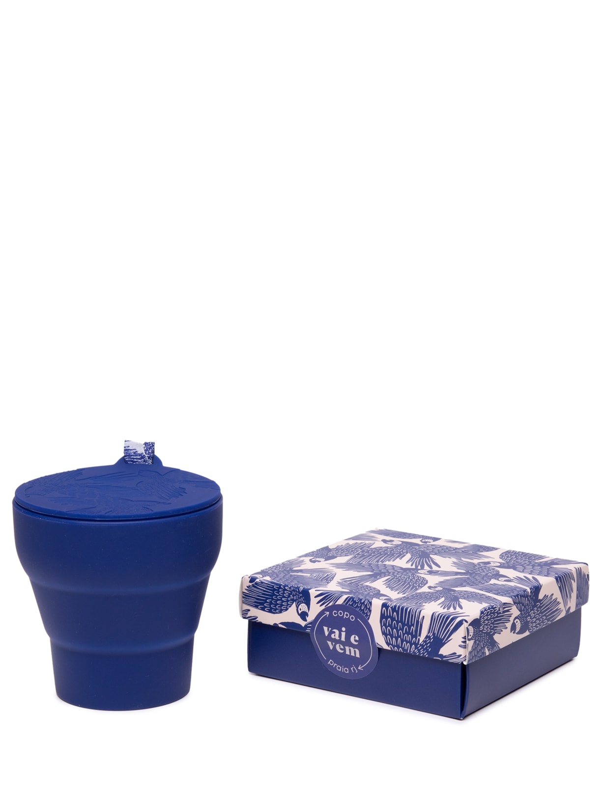 Copo Vai E Vem Azul Farm Etc