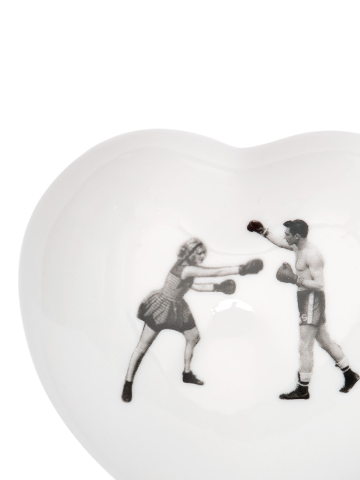 Coração Decorativo Boxe Branco Greghi Design