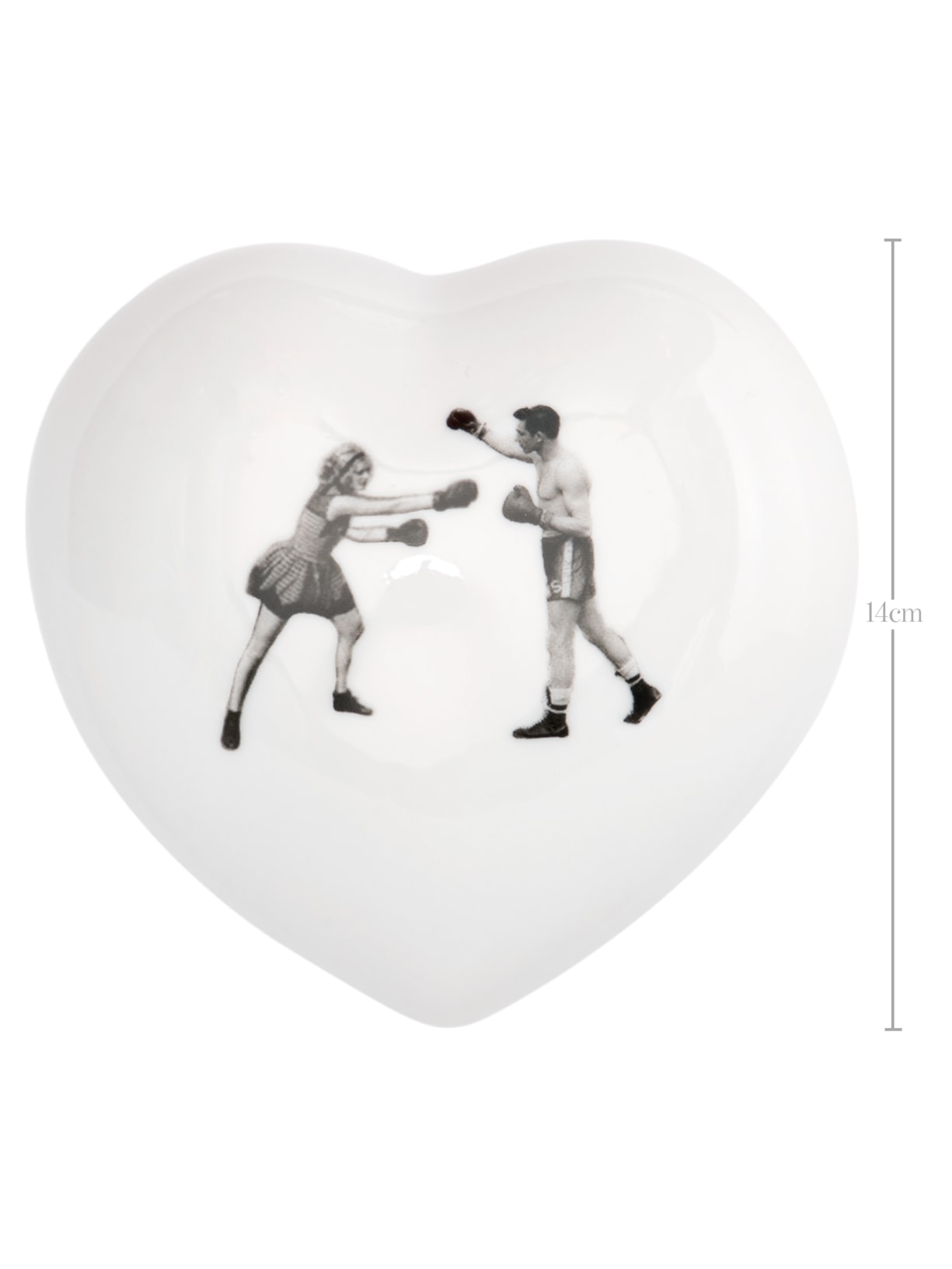 Coração Decorativo Boxe Branco Greghi Design