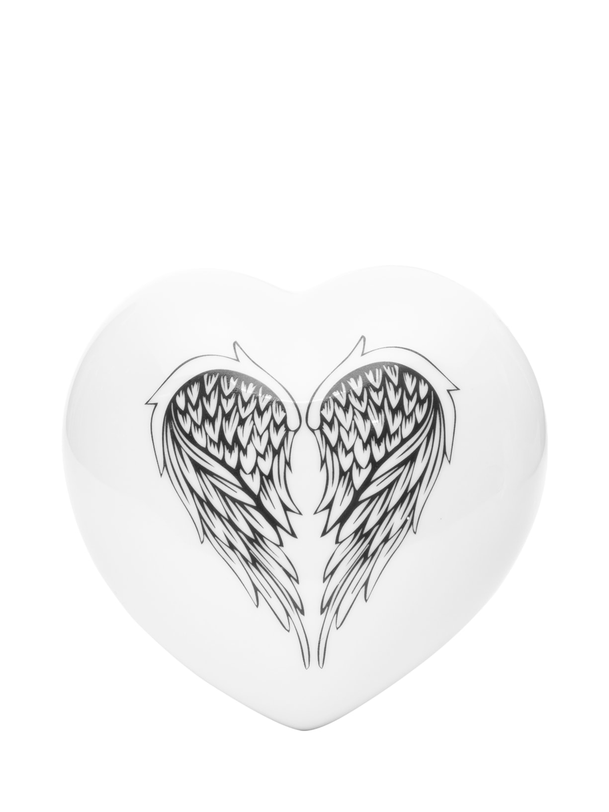 Coração P Asas - Branco