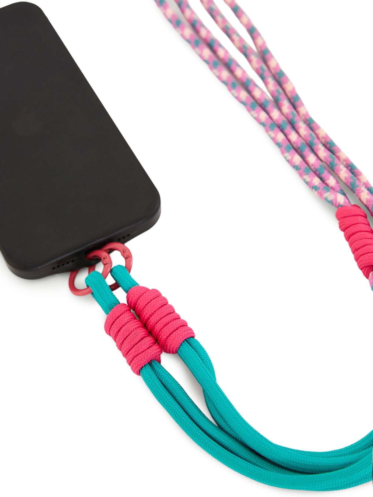 Corda de Celular Feminina Corda Multi Rosa Farm Etc