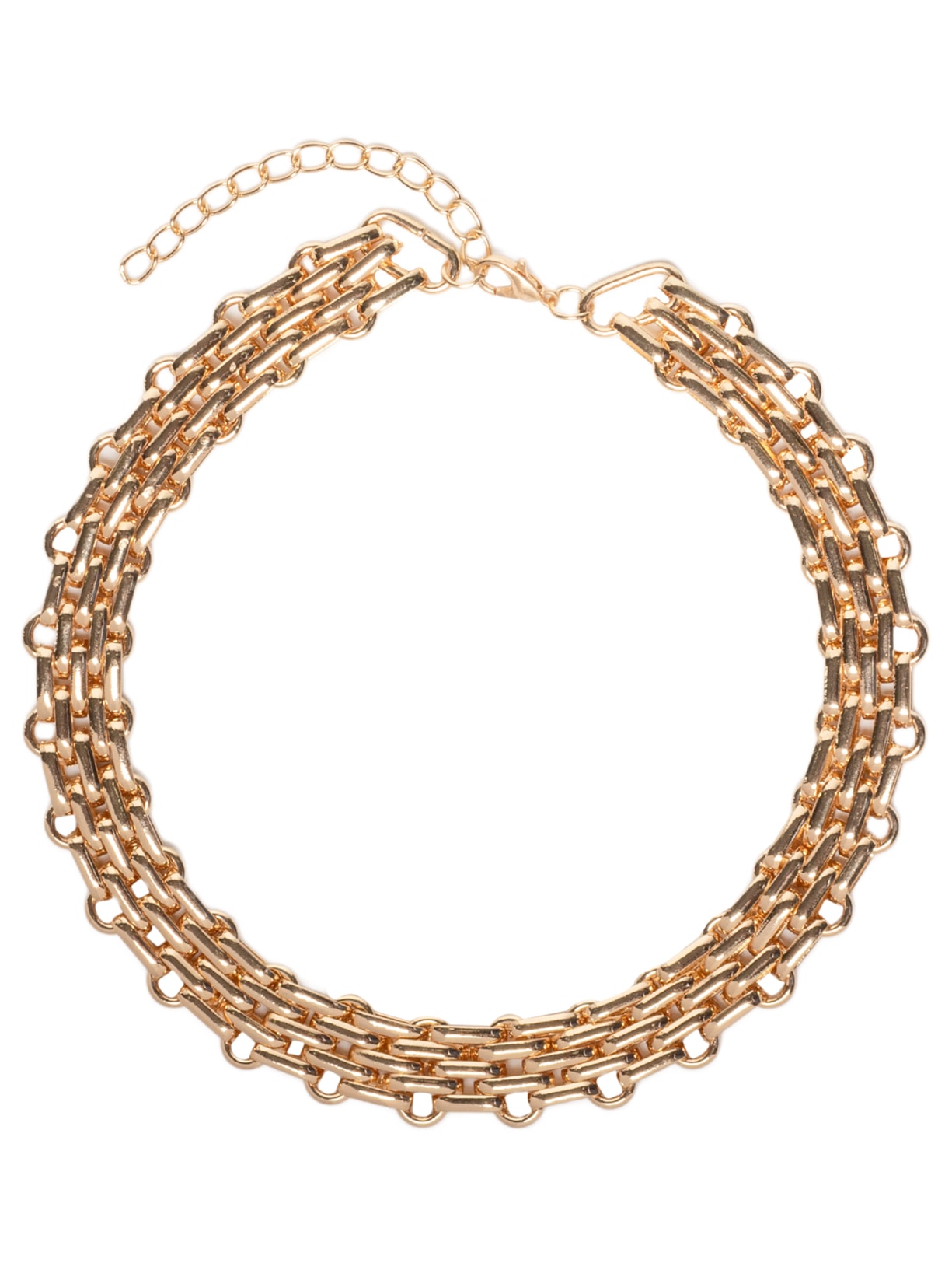 Corrente Feminina Tripla - Dourado