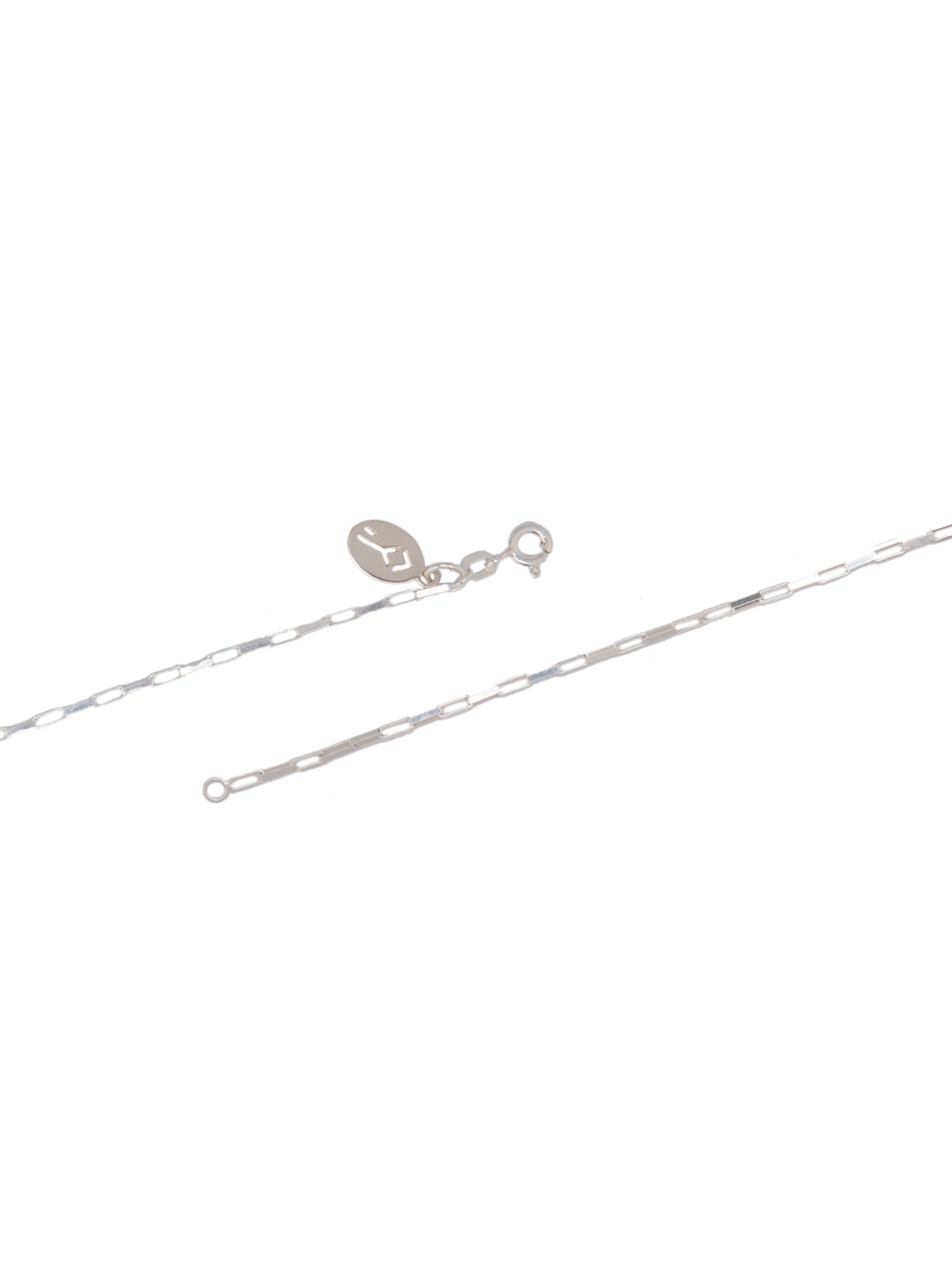 Corrente Masculina De Cartier Tijolinho Prata Key Design