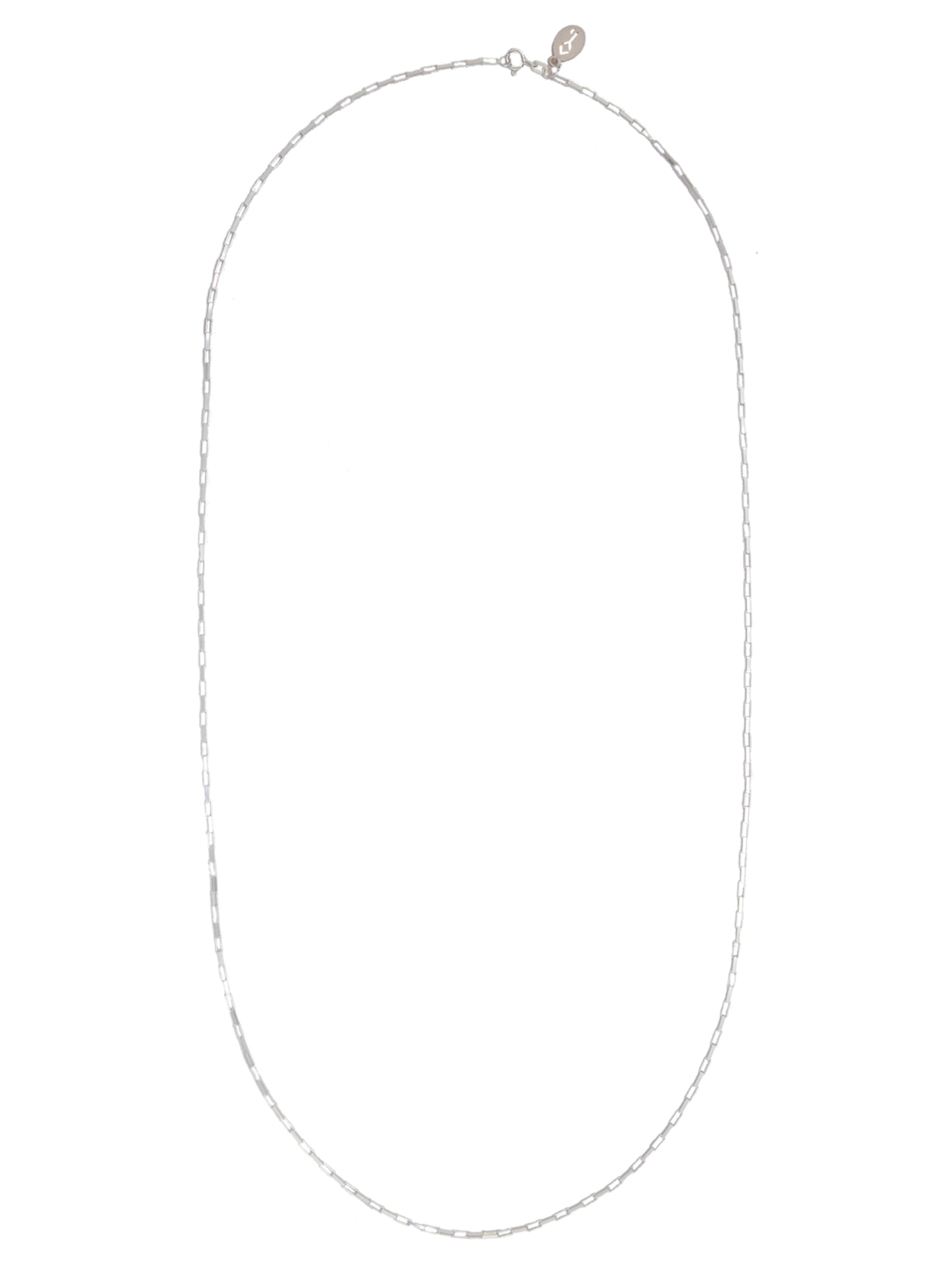 Corrente Masculina De Cartier Tijolinho Prata Key Design