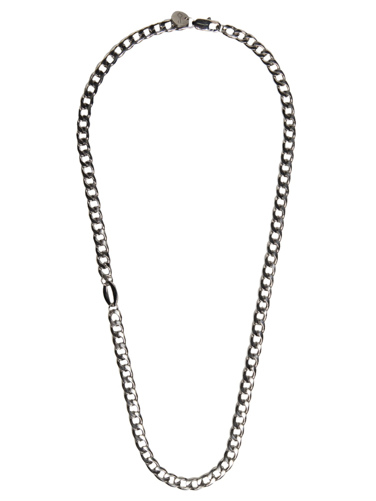 Corrente Masculina Mendes Prateado Key Design