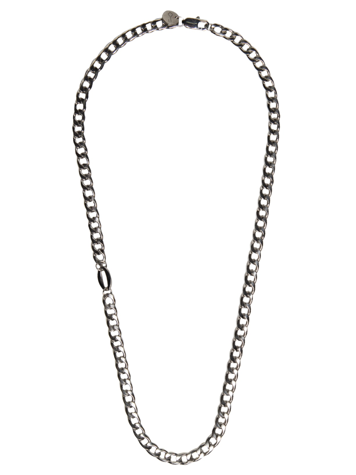 Corrente Masculina Mendes Prateado Key Design