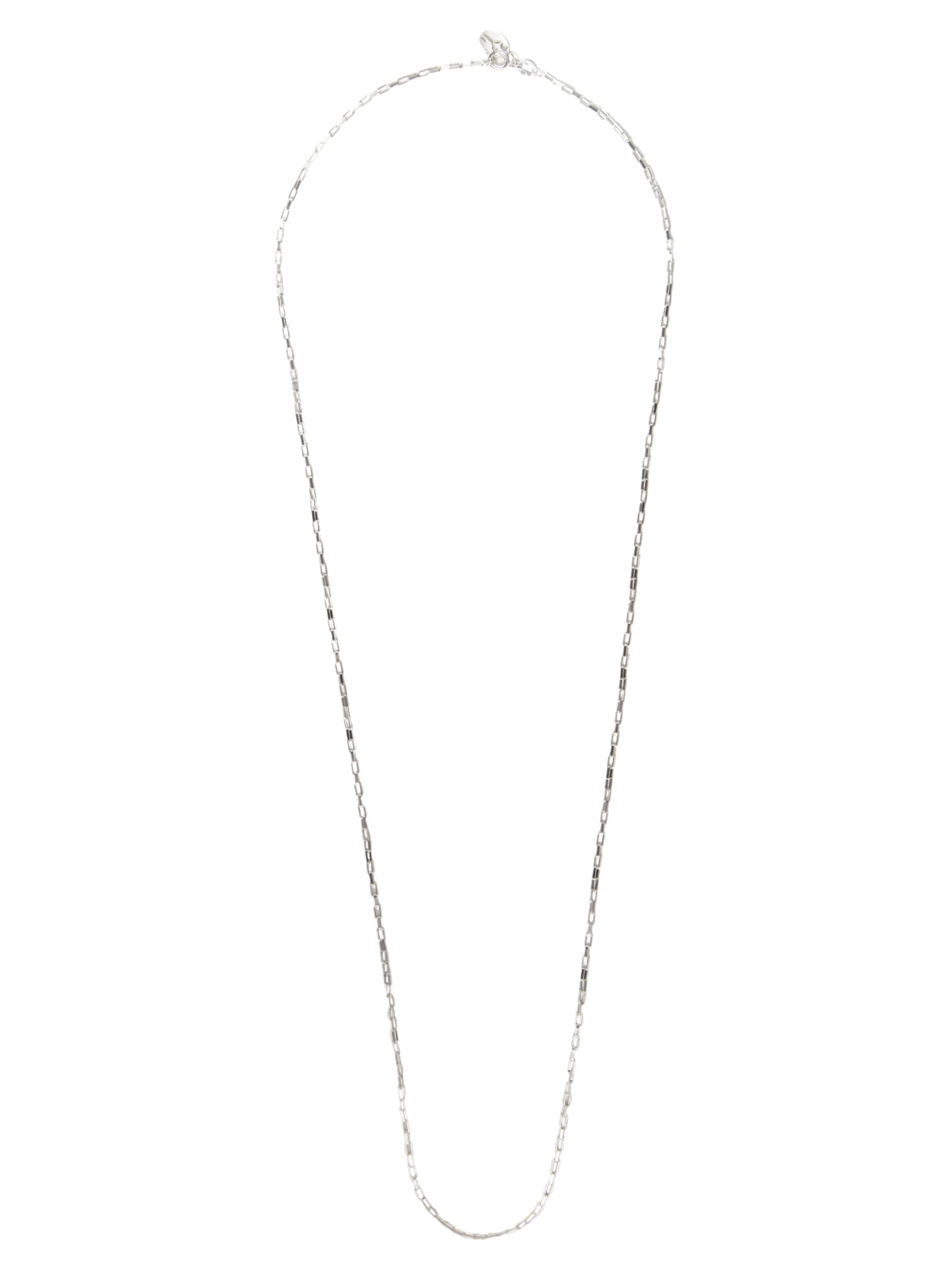 Corrente Masculina Tijolinho Prateado Key Design