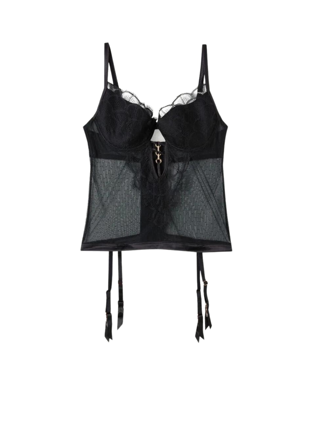 Corselet Pure Charm Preto Intimissimi
