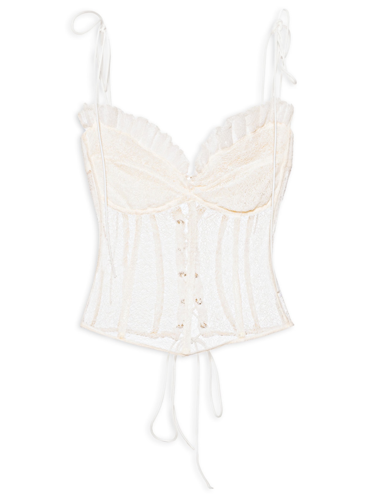 Corset Clara Off White Lo De Lui