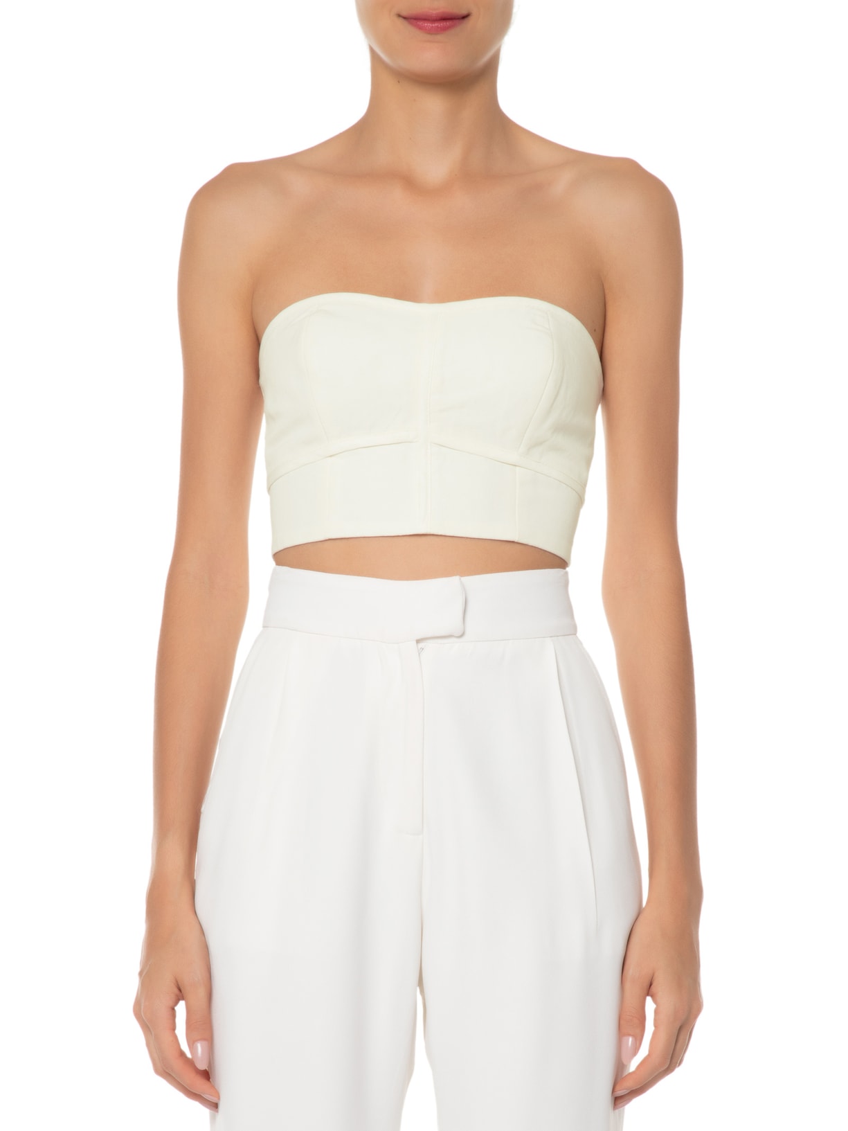 Corset Danny Linho Off White Bo.bô