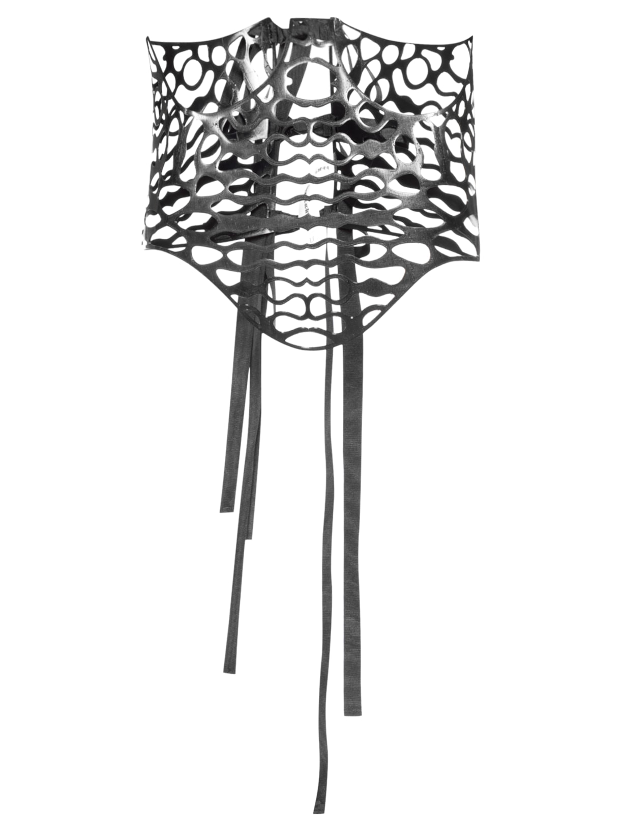 Corset Feminino 3D Underbust - Preto