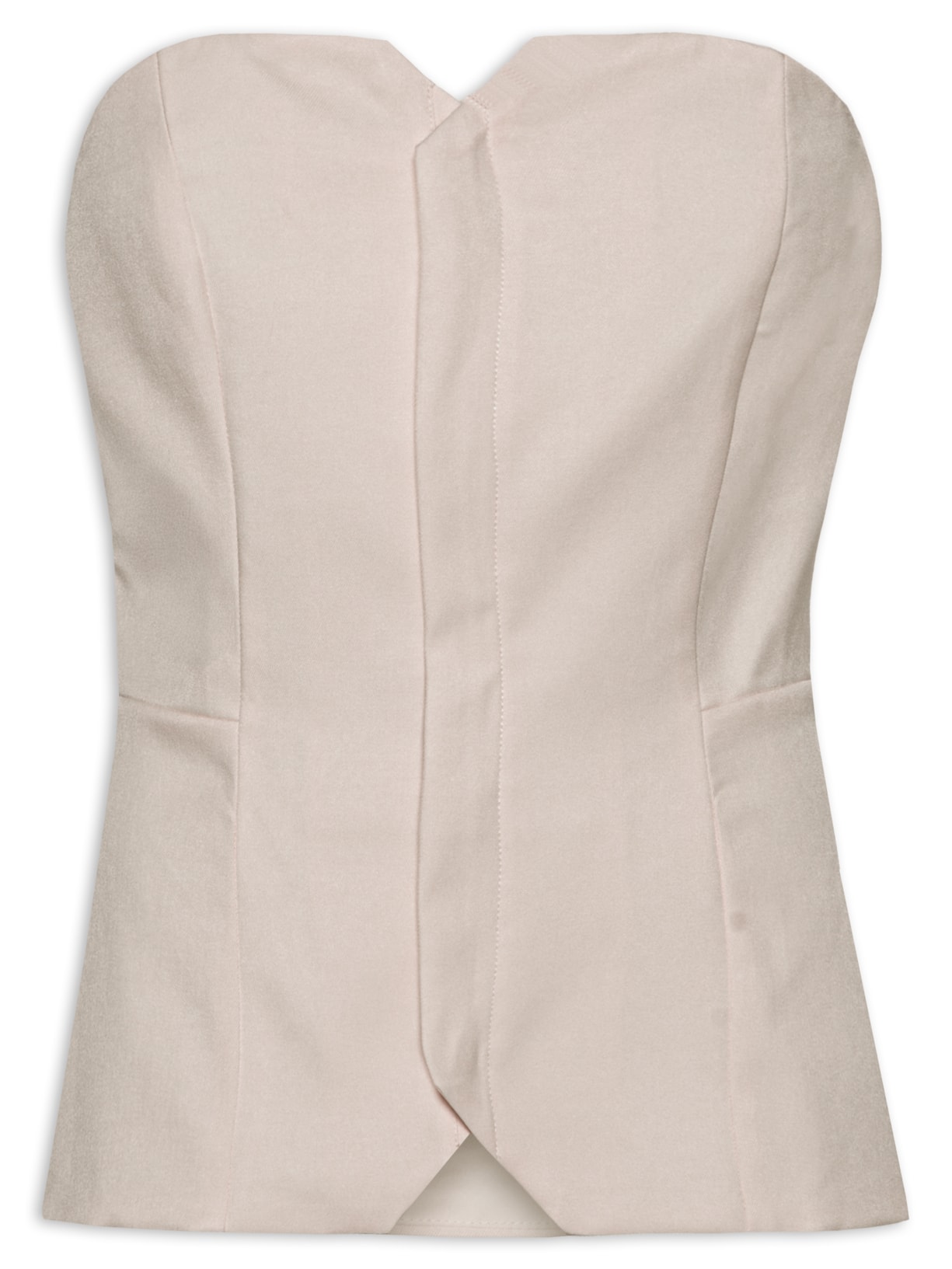 Corset Feminino Alfaiataria - Bege