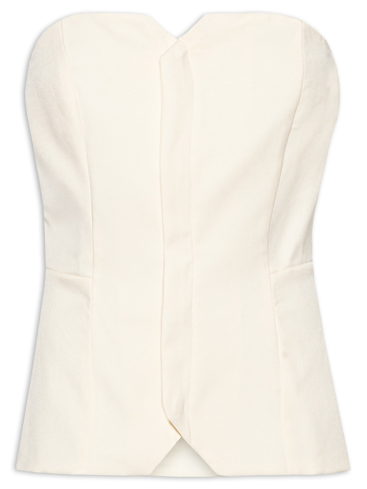 Corset Feminino Alfaiataria - Off White