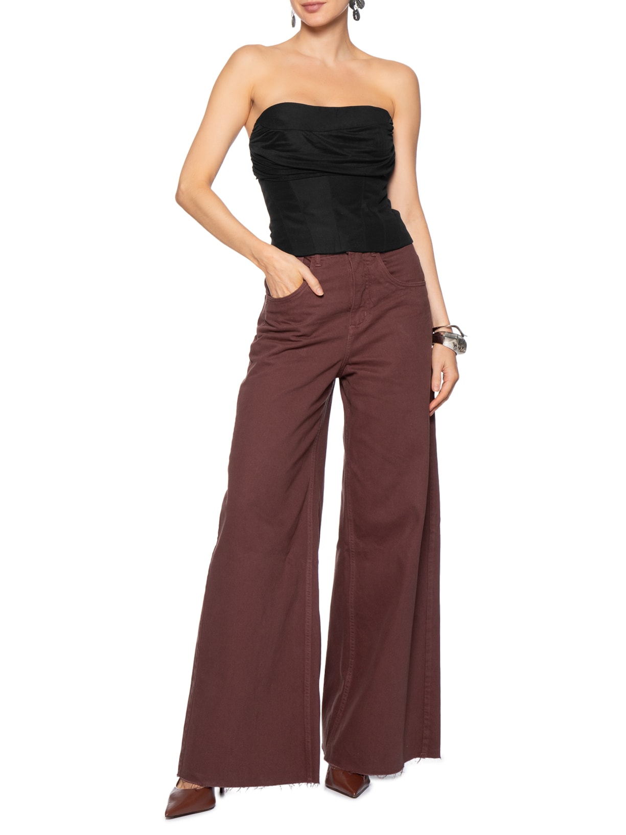 Corset Feminino Malu Preto Iorane