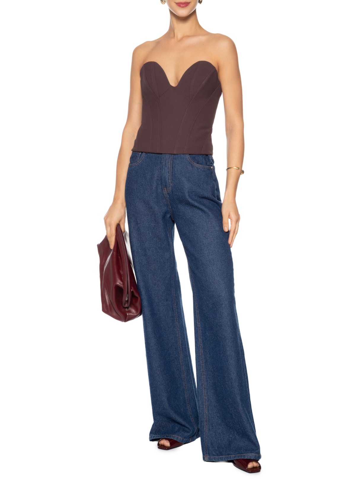 Corset Merces Roxo  Iorane