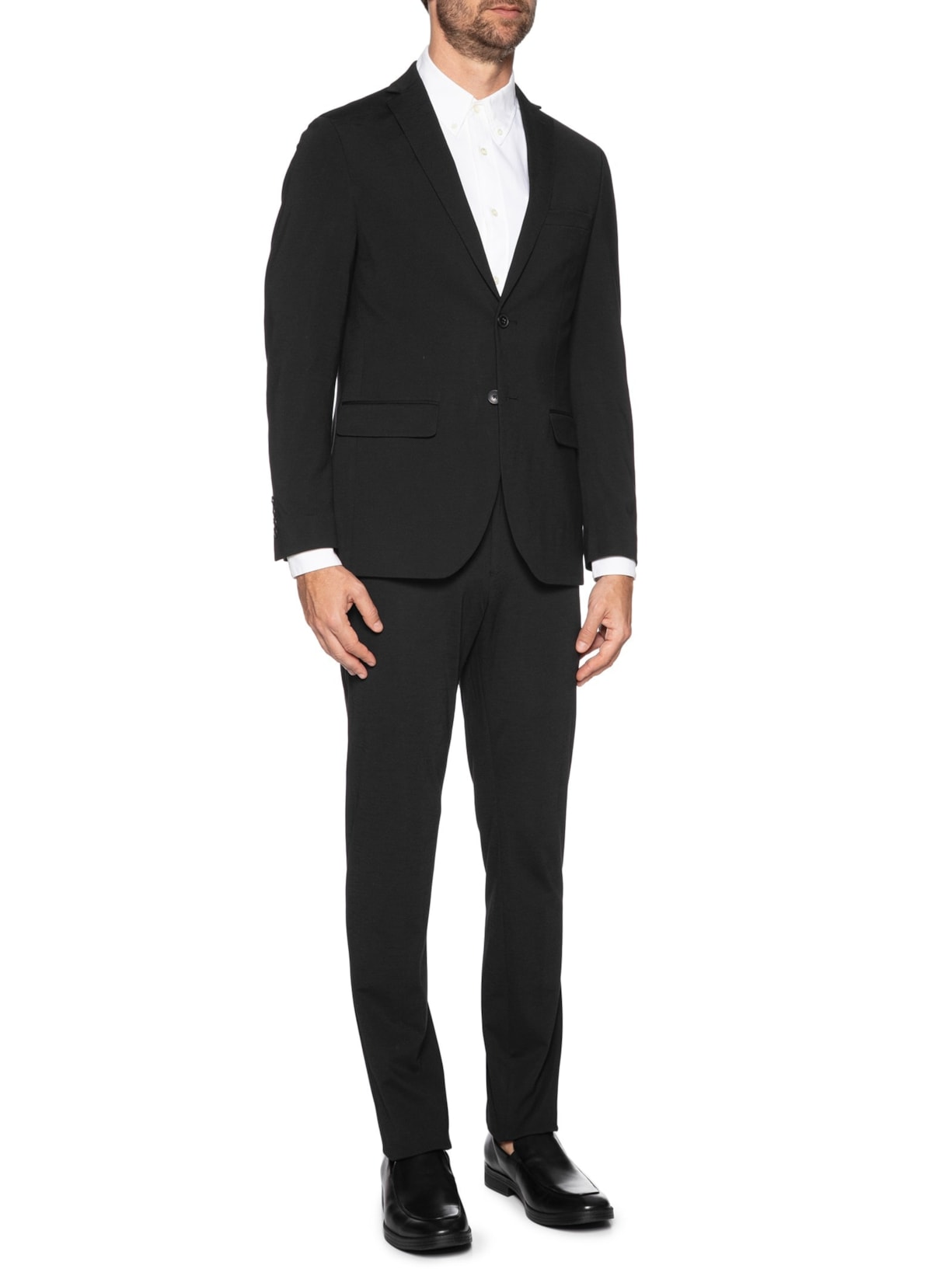 Costume Masculino Alfaiataria Formal Preto '2 Essential