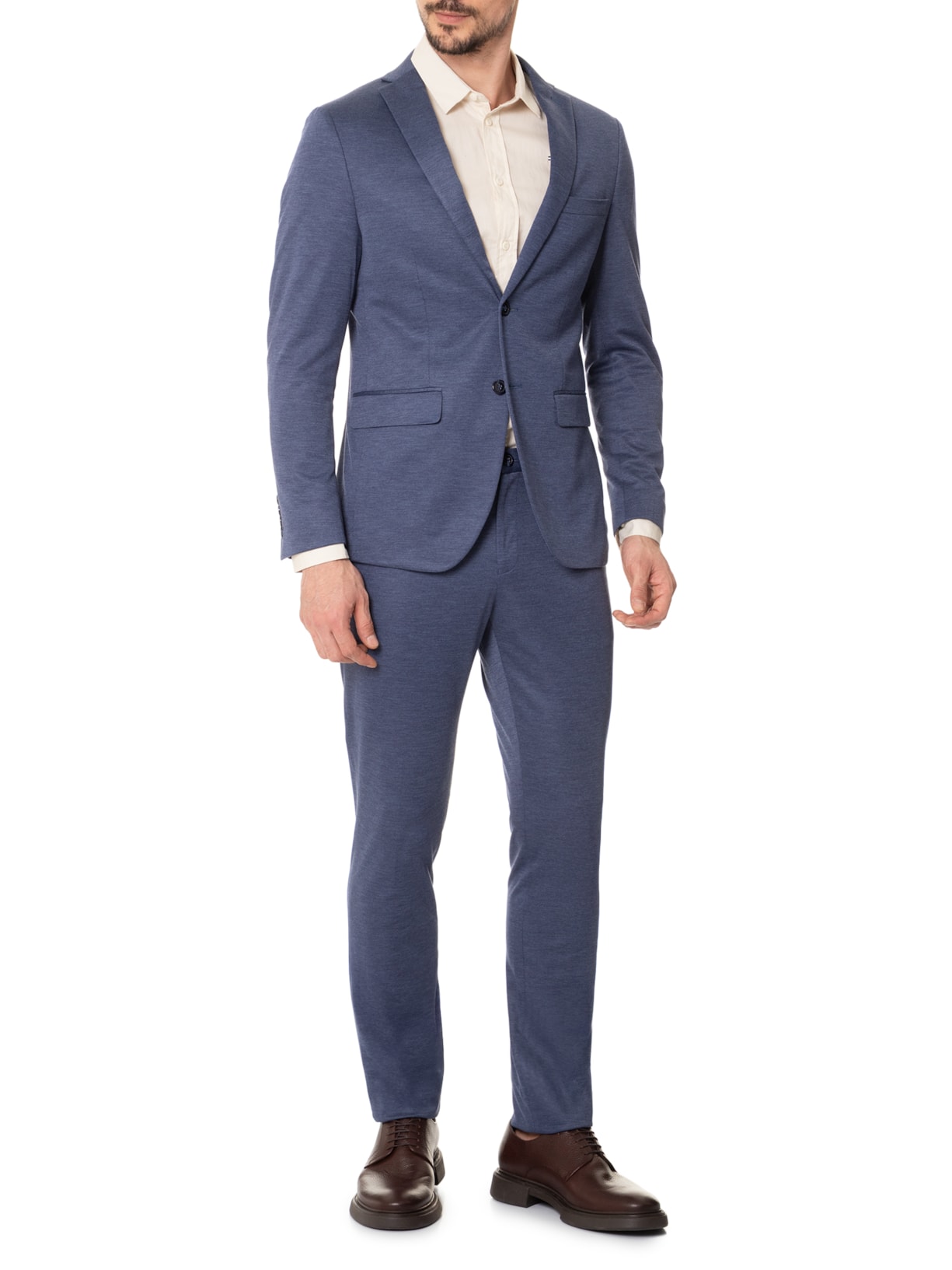 Costume Masculino Alfaiataria Moderna Azul '2 Essential
