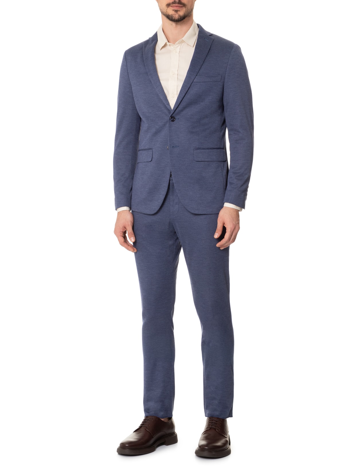 Costume Masculino Alfaiataria Moderna Azul '2 Essential