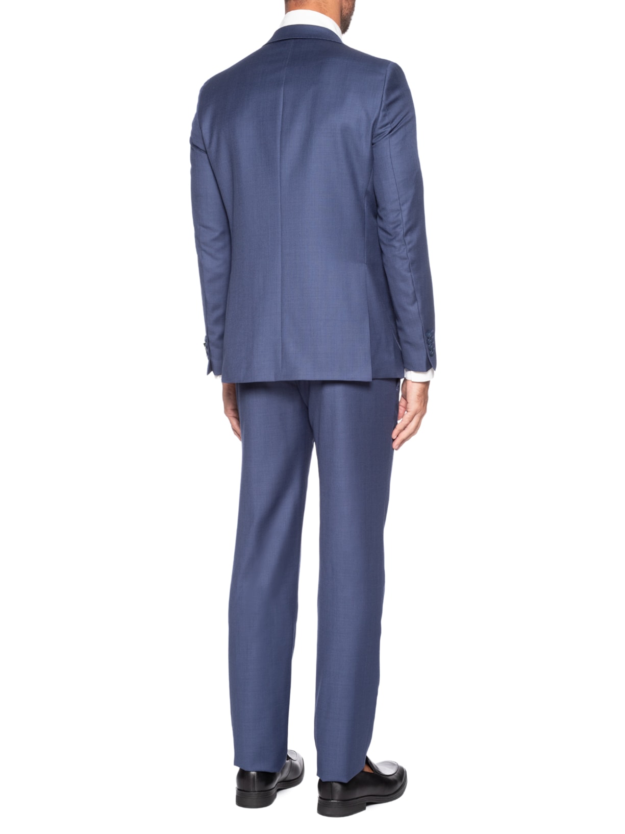 Costume Masculino Cambraia 120 Forrado Azul Paramount Alfaiataria