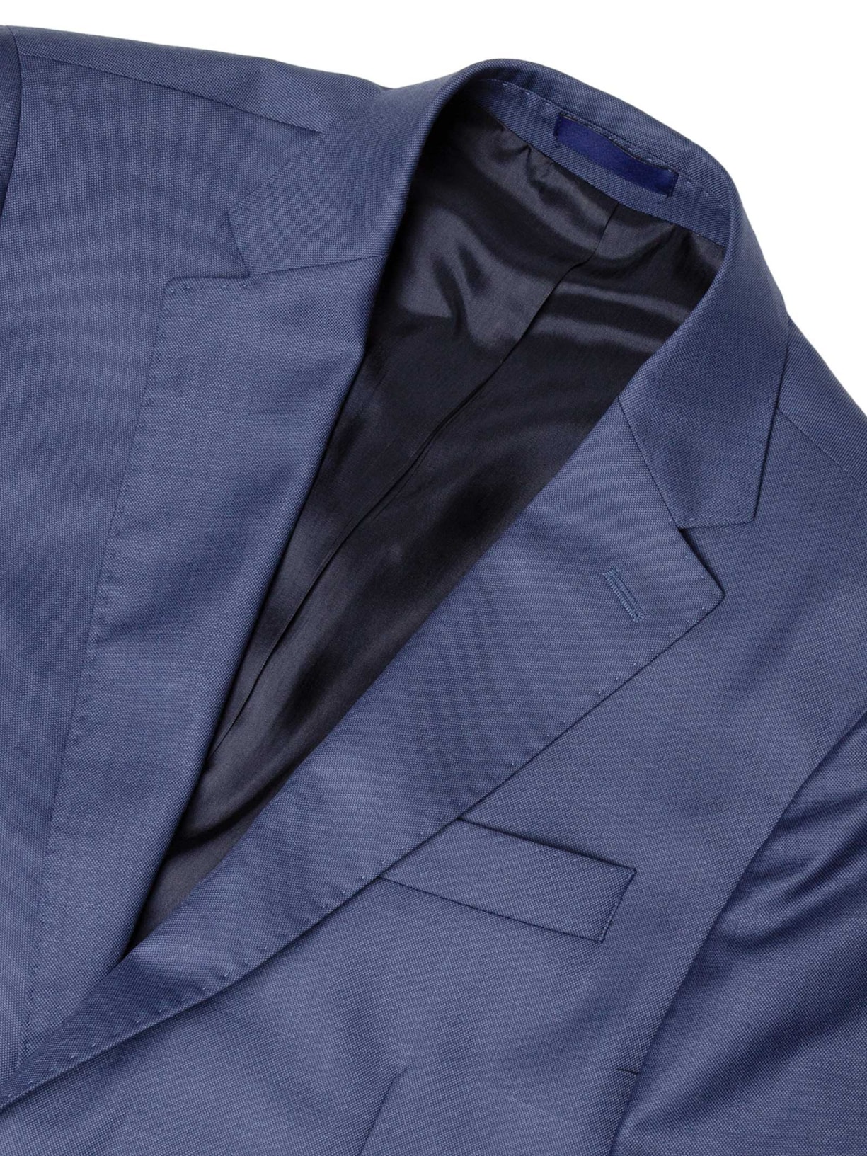 Costume Masculino Cambraia 120 Forrado Azul Paramount Alfaiataria