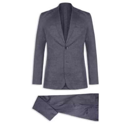 Costume Masculino Comfy Ponto Roma - Azul