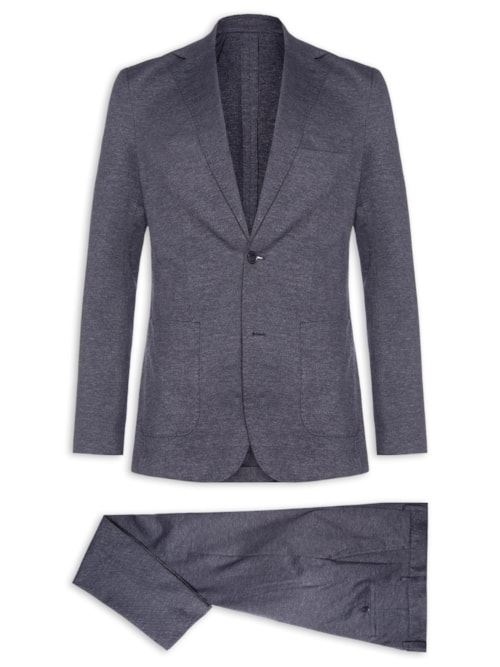 Costume Masculino Comfy Ponto Roma - Azul