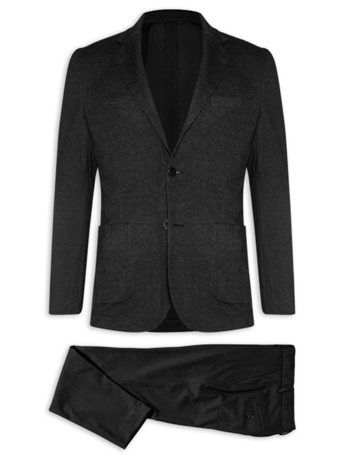 Costume Masculino Comfy Ponto Roma - Preto