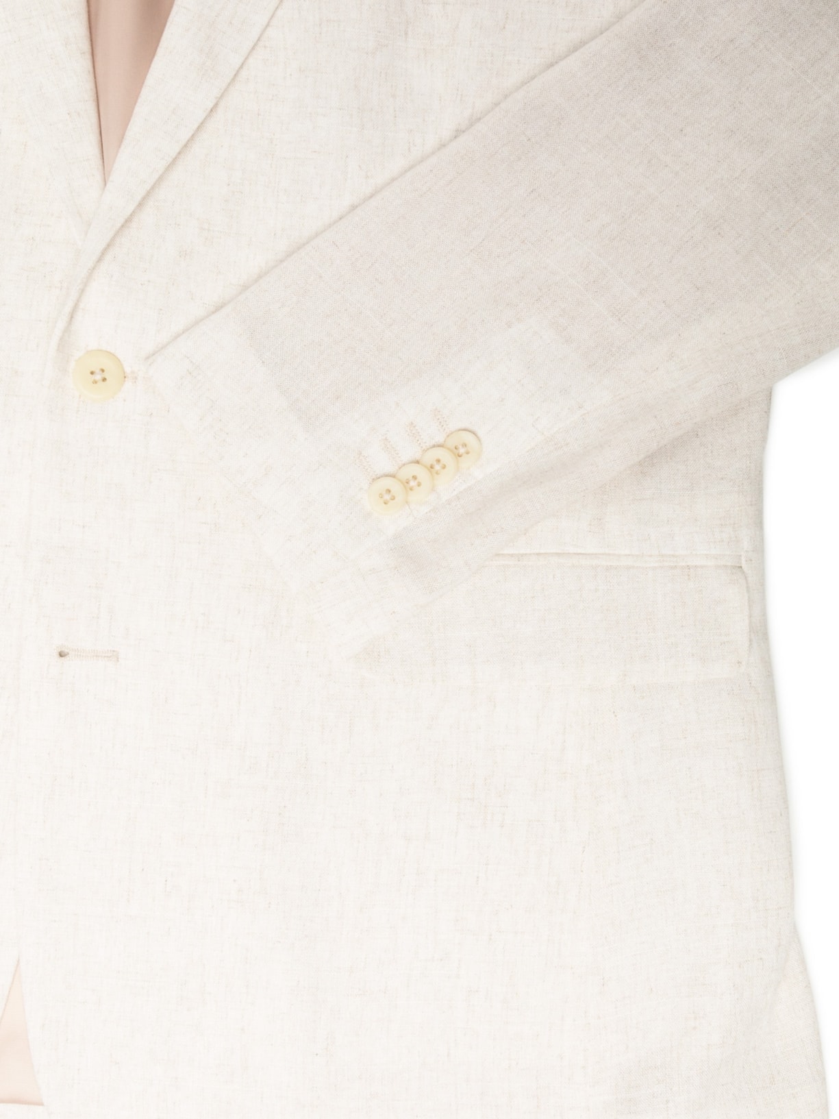 Costume Masculino De Linho Bege Calvin Klein - White Label