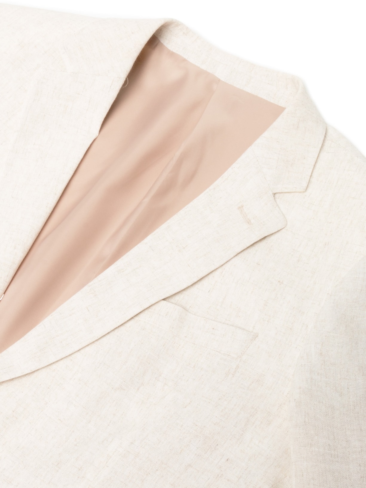 Costume Masculino De Linho Bege Calvin Klein - White Label