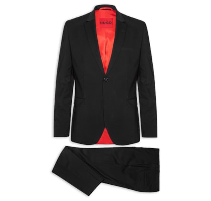 Costume Masculino Extra Slim Fit - Preto
