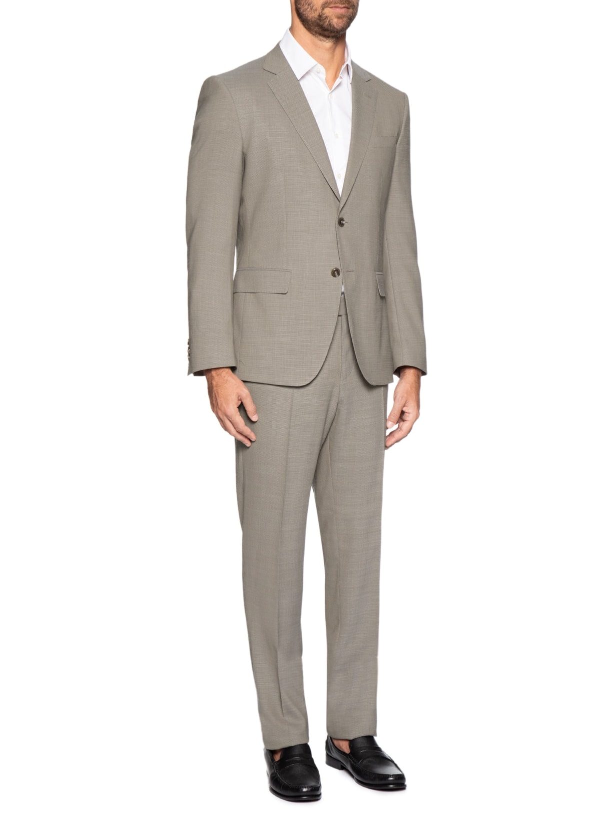 Costume Masculino H-Huge 2 Peças Bege Boss