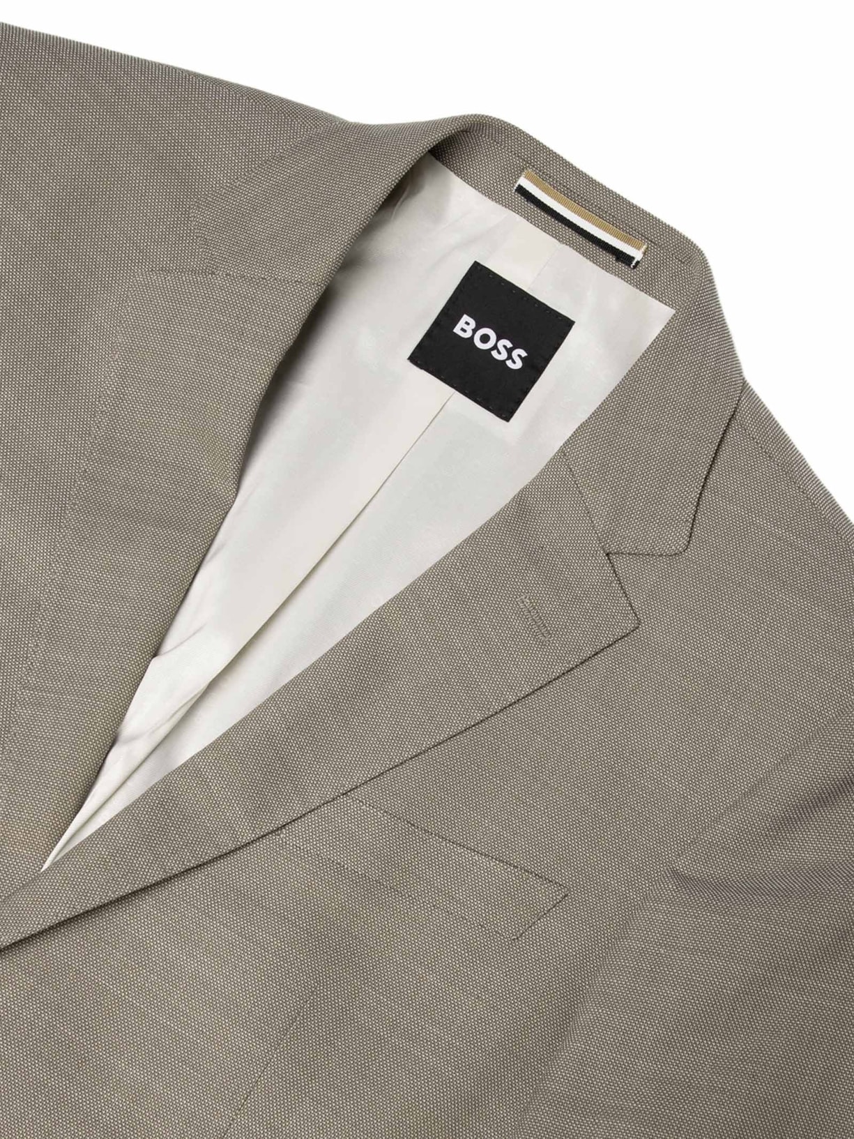 Costume Masculino H-Huge 2 Peças Bege Boss