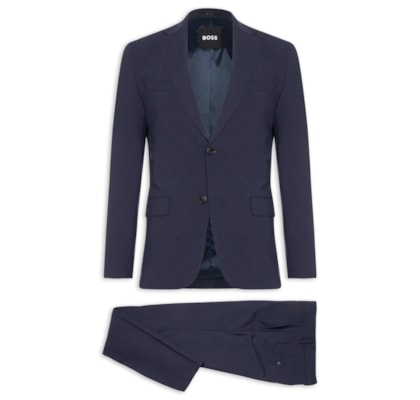 Costume Masculino  P-Hge 2 Peças - Azul