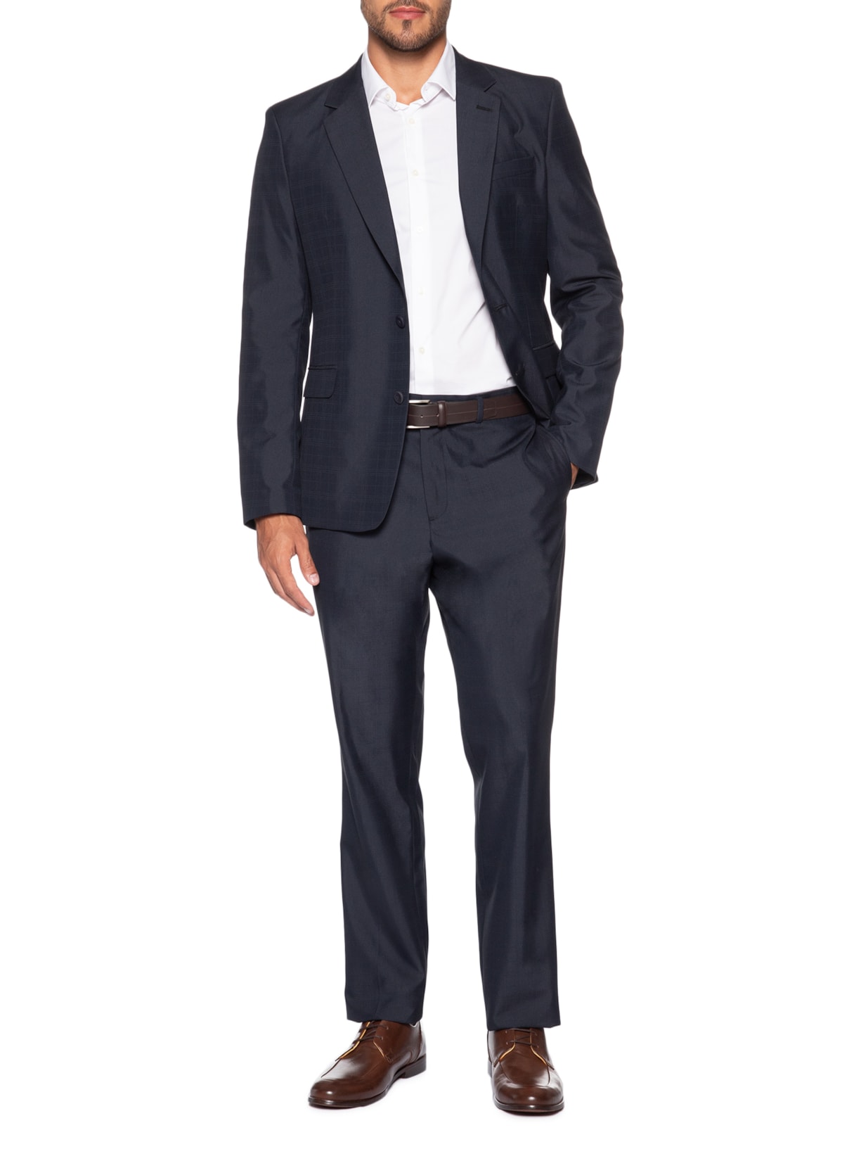 Costume Masculino Slim Pv Azul Calvin Klein - White Label