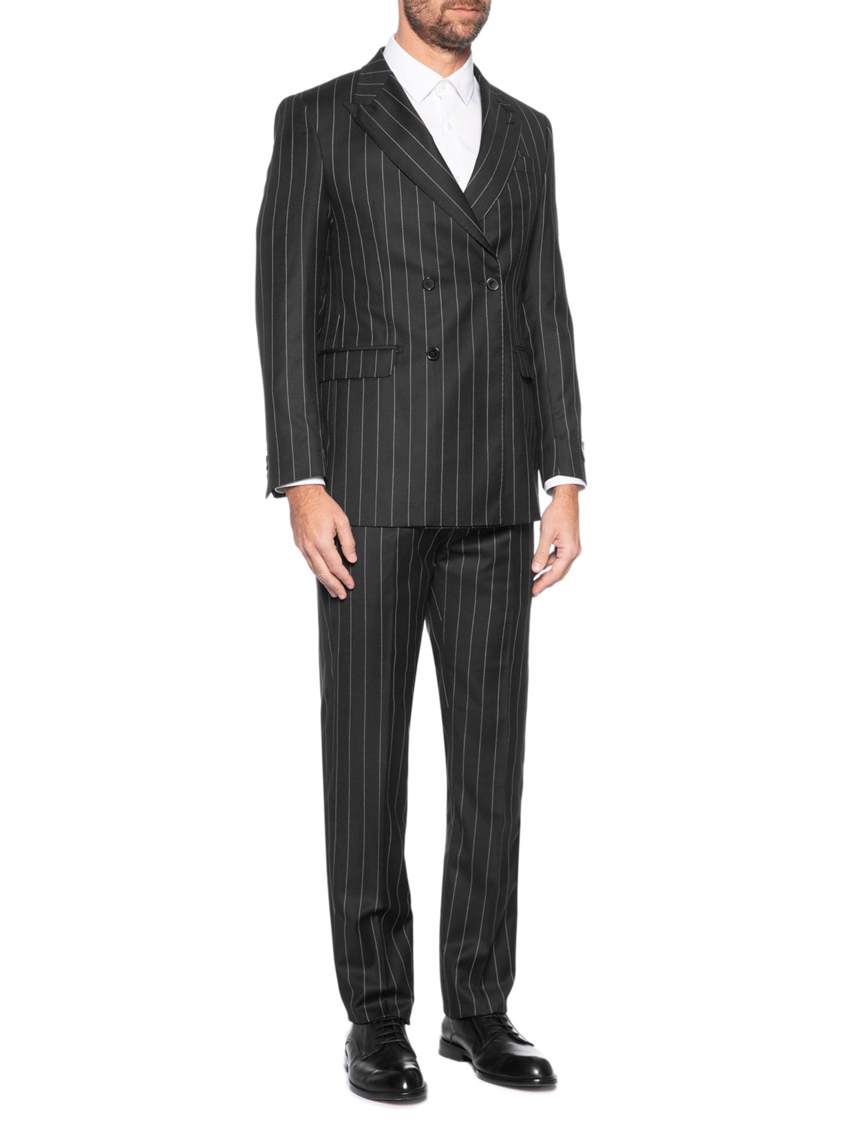 Costume Masculino Super 120 Double Breasted Forrado – Preto Paramount Alfaiataria