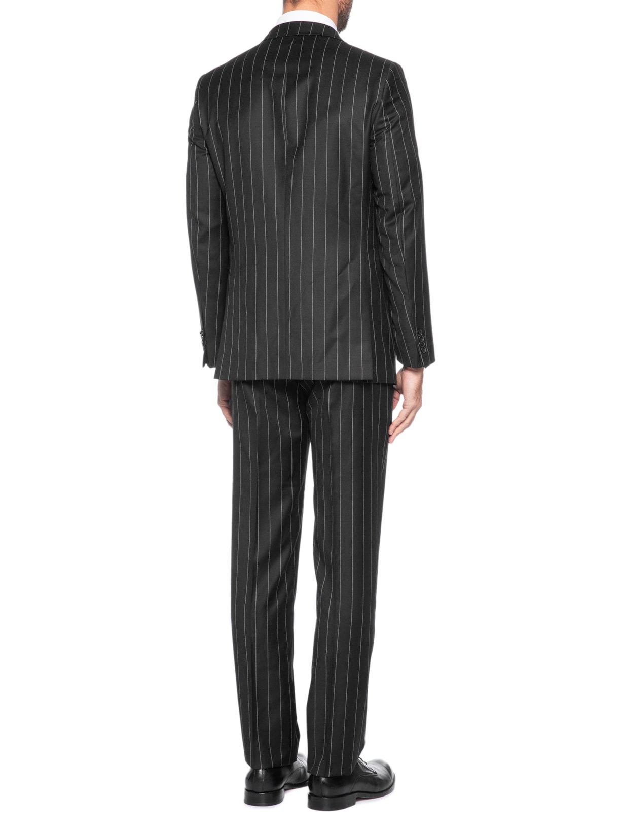 Costume Masculino Super 120 Double Breasted Forrado – Preto Paramount Alfaiataria