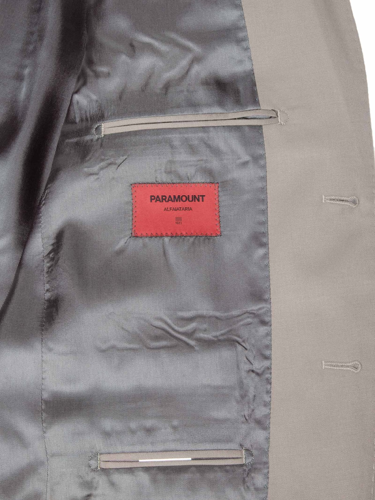 Costume Masculino Super 120 Liso Forrado Bege Paramount Alfaiataria