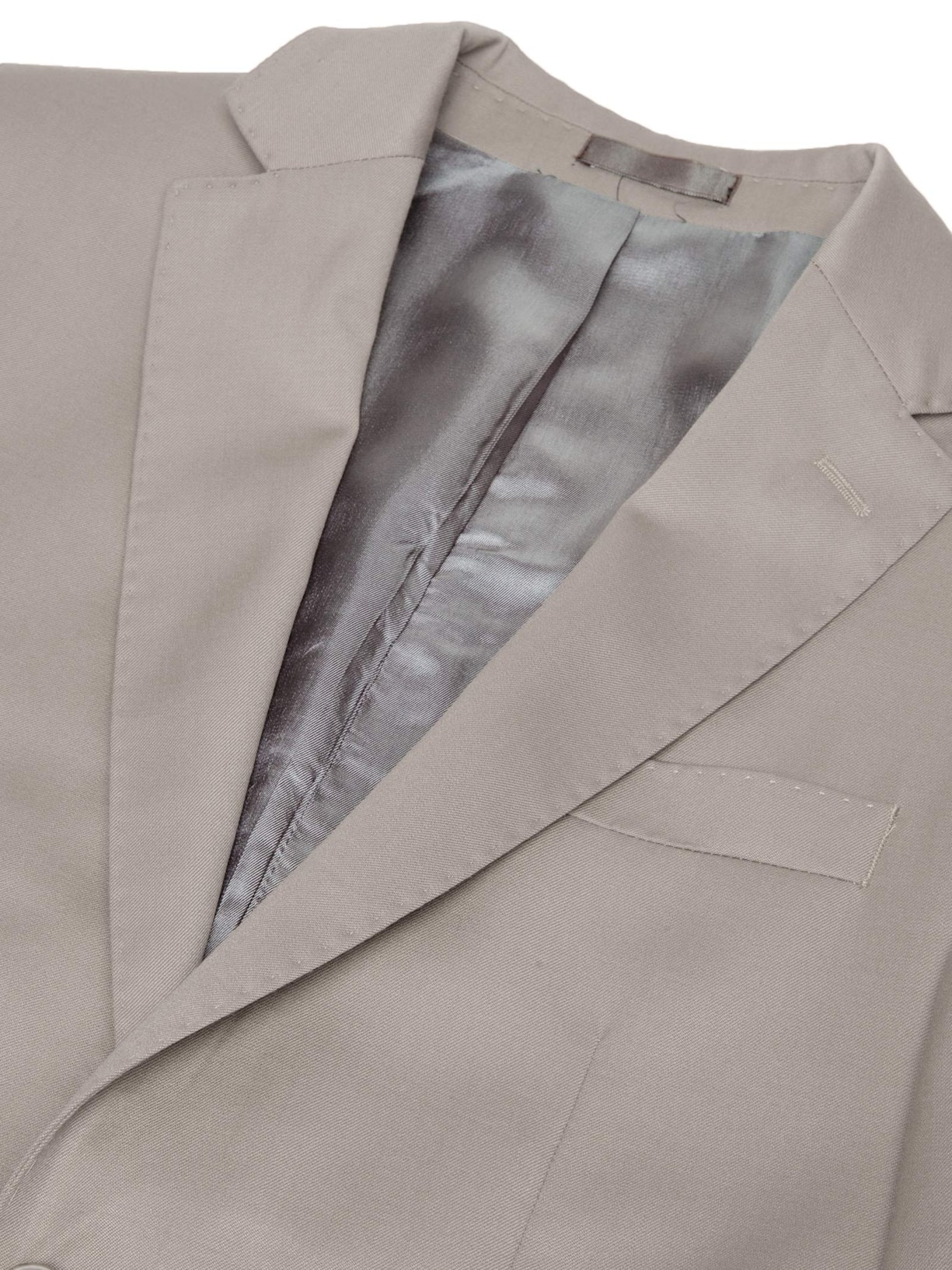 Costume Masculino Super 120 Liso Forrado Bege Paramount Alfaiataria