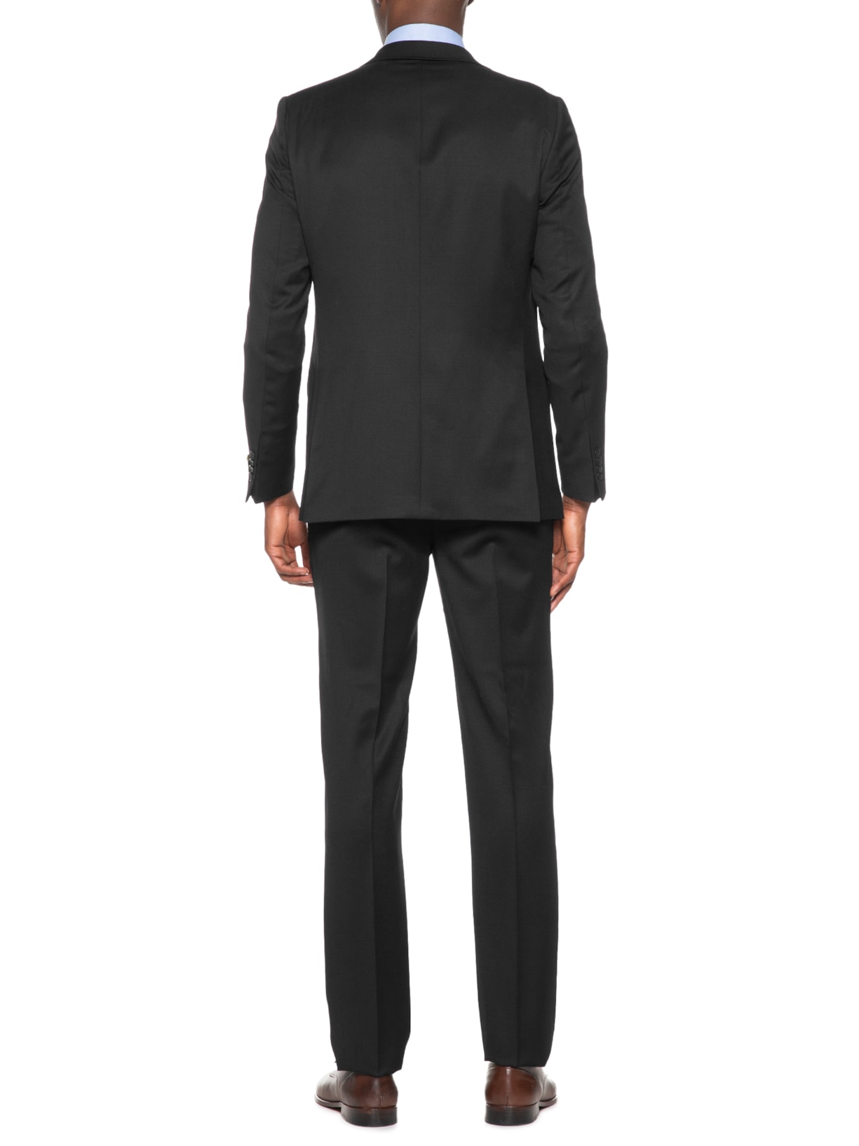 Costume Masculino Super 120 Liso Forrado Preto Paramount Alfaiataria