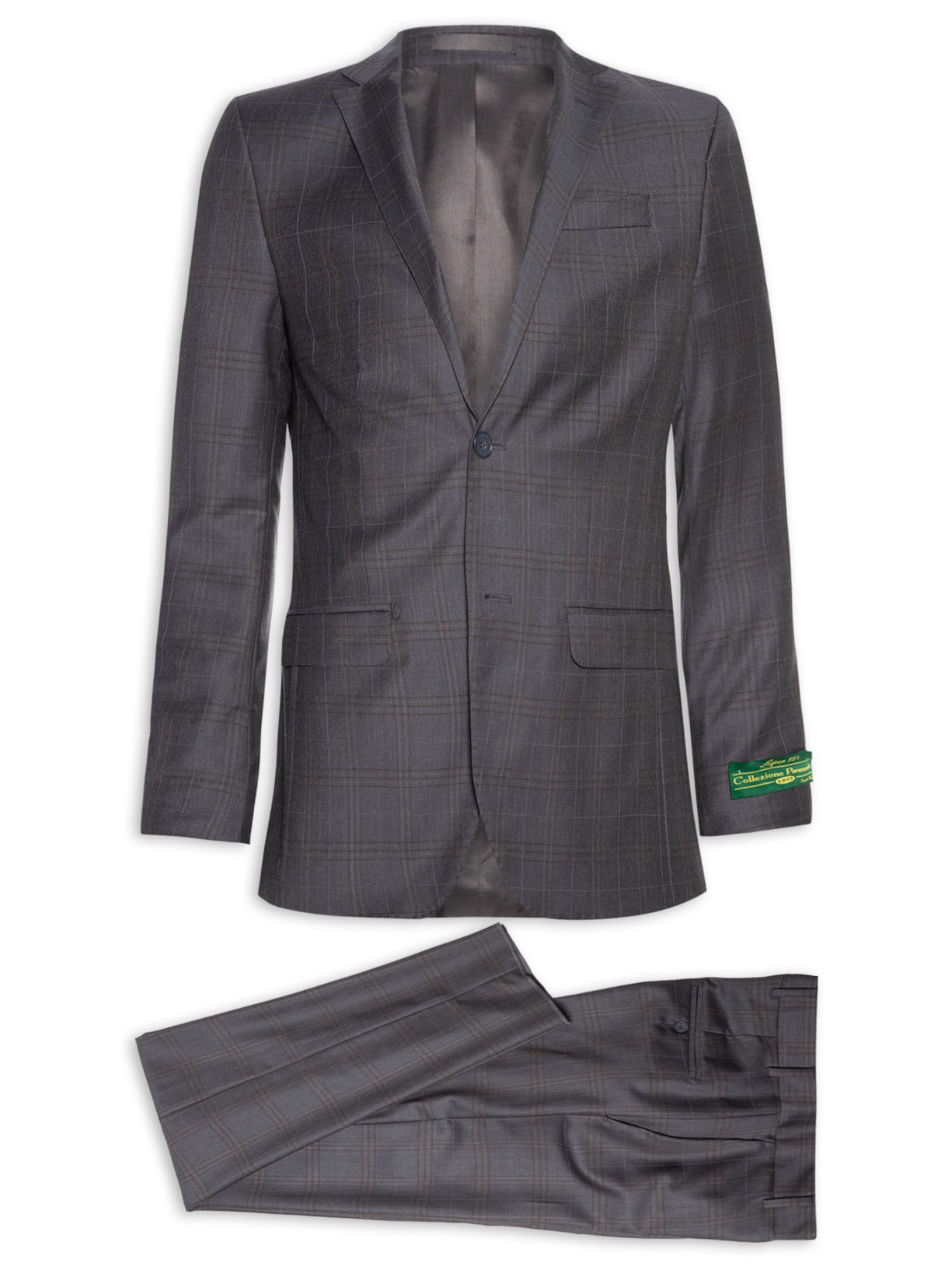 Costume Masculino Super 120 Padronado Forrado - Cinza