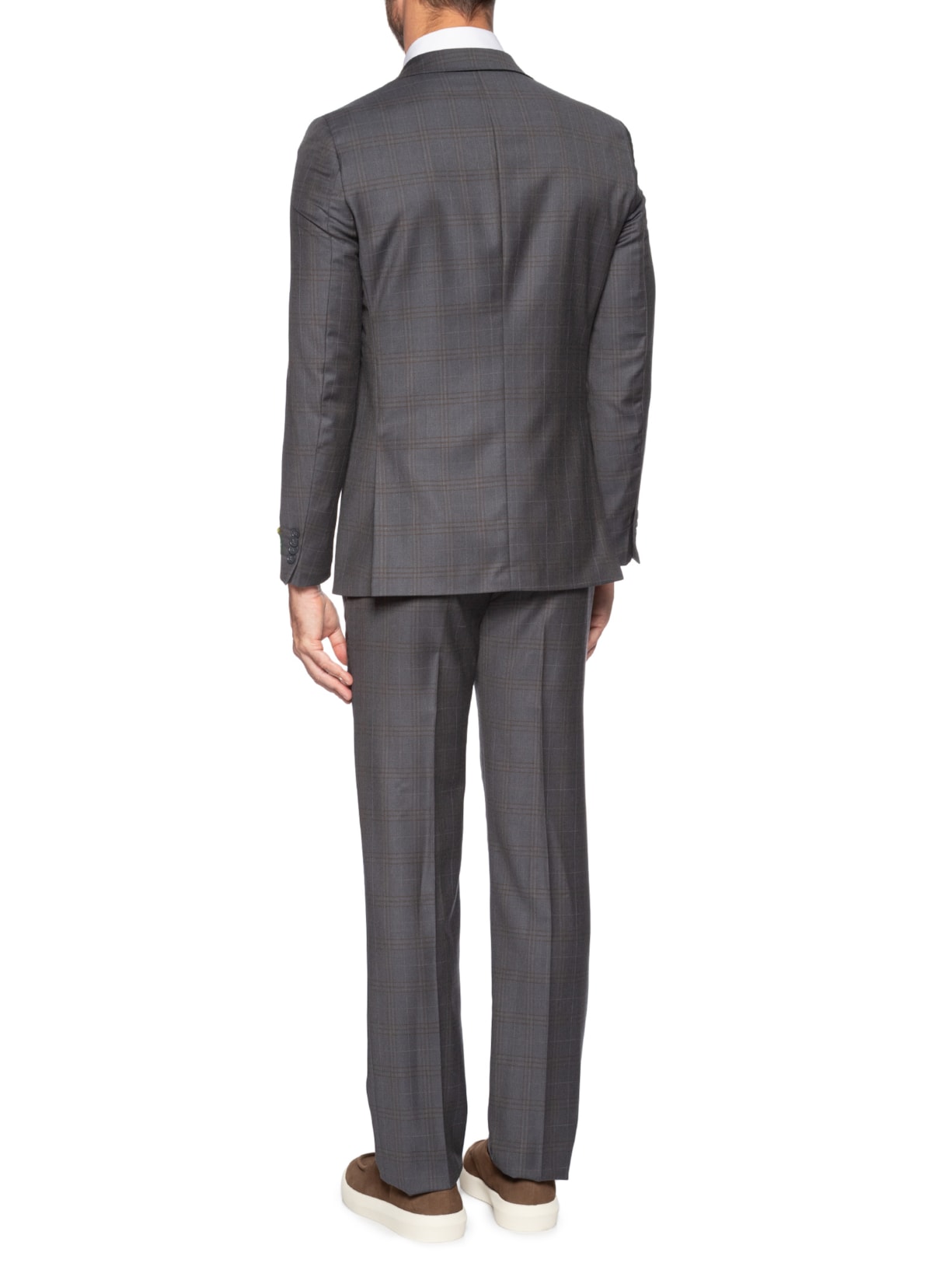 Costume Masculino Super 120 Padronado Forrado Cinza Paramount Alfaiataria