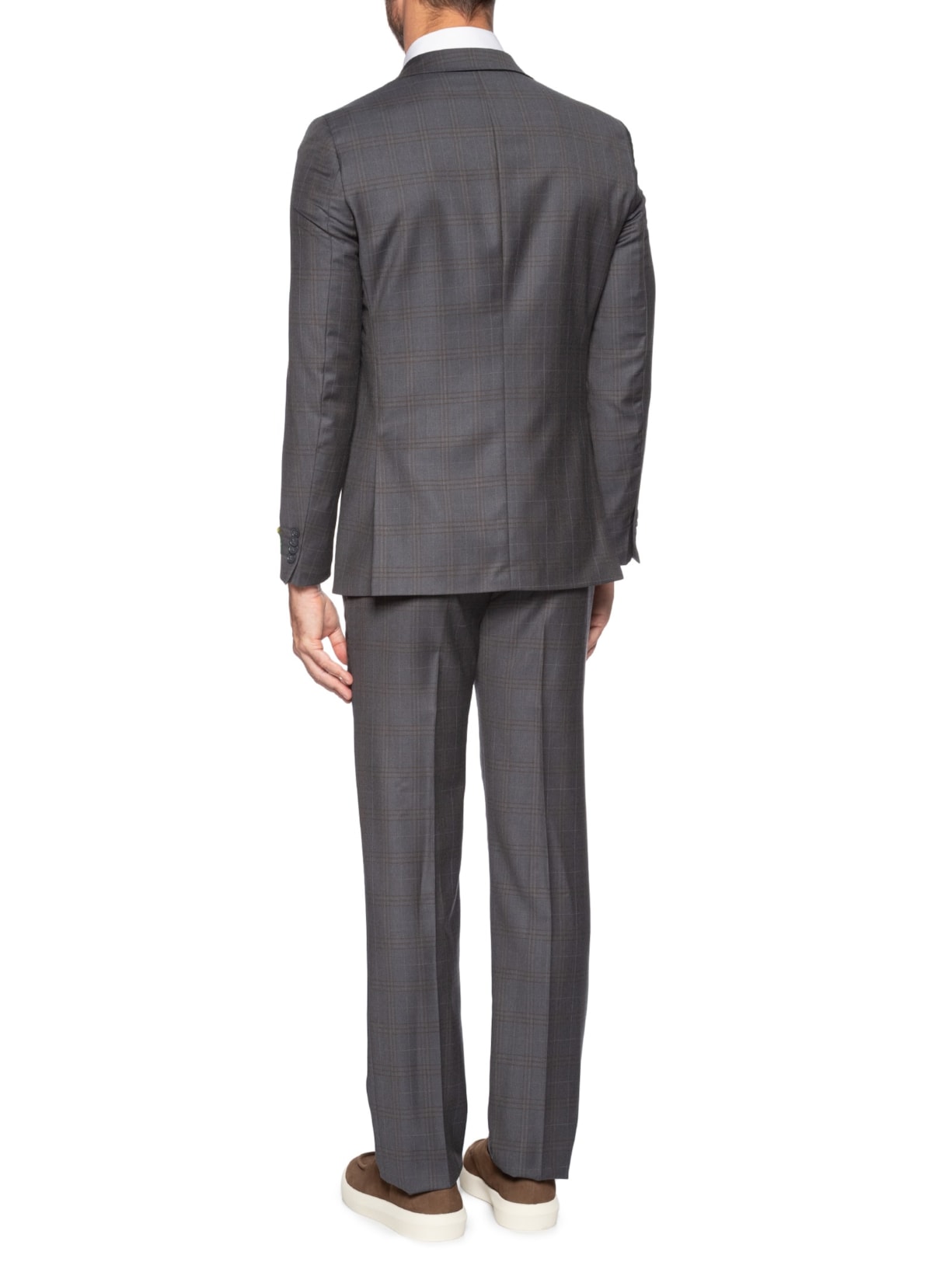 Costume Masculino Super 120 Padronado Forrado Cinza Paramount Alfaiataria