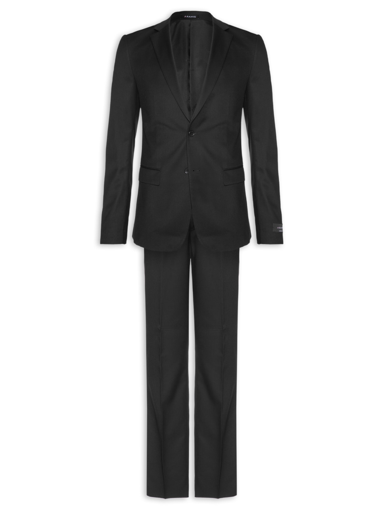 Costume Masculino Super Slim Fit Com Elastano - Preto