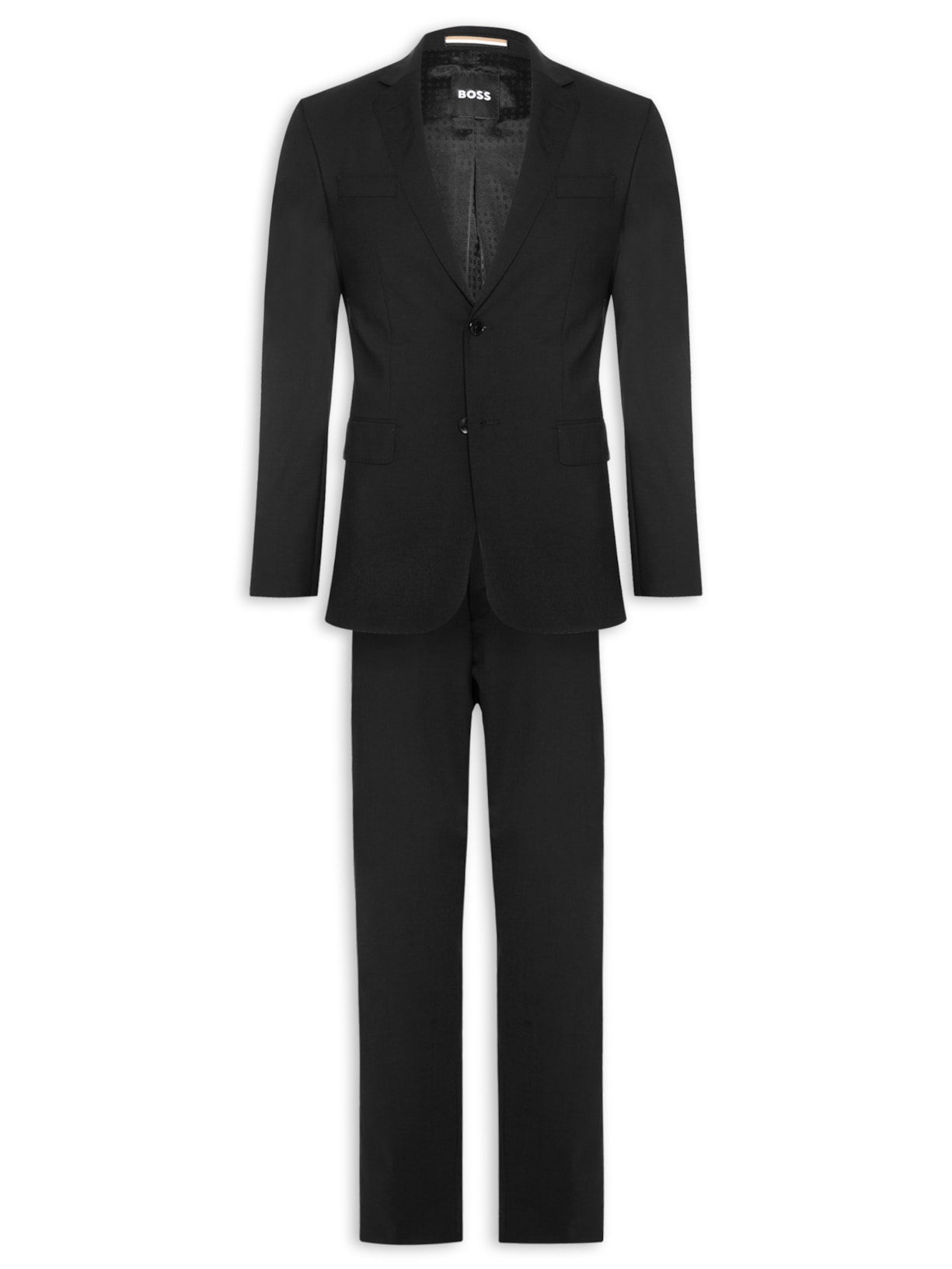 Costume Masculino Terno H-Huge Preto Boss