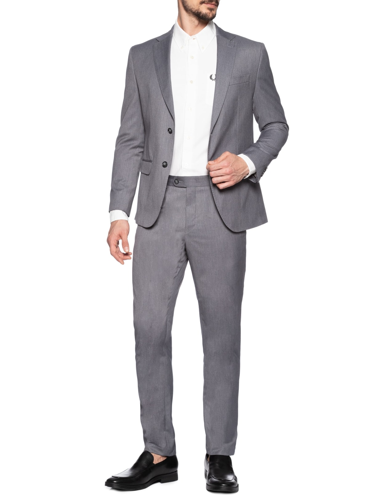 Costume Masculino Turim Cinza Oficina Reserva