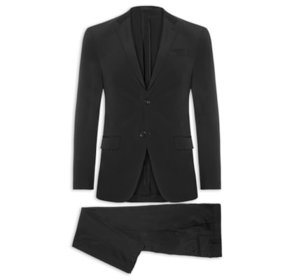 Costume Masculino Ultralight Sem Forro - Preto